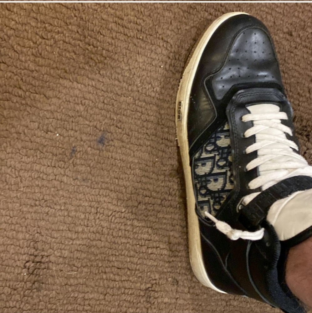 Dior High Top B27 Size 45 European (11 US)